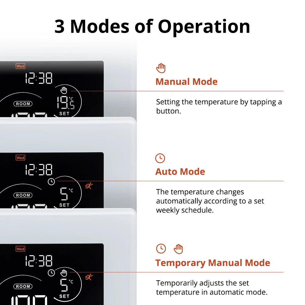 Beok Smart Home Tuya WIFI Thermostat Battery-powered Thermoregulator for Gas Boiler Smart Life Work with Alexa Google Home Beok Smart Home Tuya WIFI Thermostat Battery-powered Thermoregulator for Gas Boiler Smart Life Work with Alexa Google Home