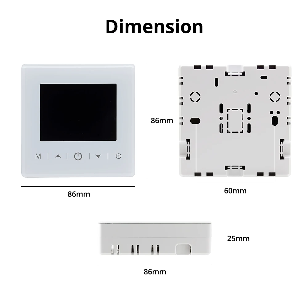 Beok Smart Home Tuya WIFI Thermostat Battery-powered Thermoregulator for Gas Boiler Smart Life Work with Alexa Google Home Beok Smart Home Tuya WIFI Thermostat Battery-powered Thermoregulator for Gas Boiler Smart Life Work with Alexa Google Home