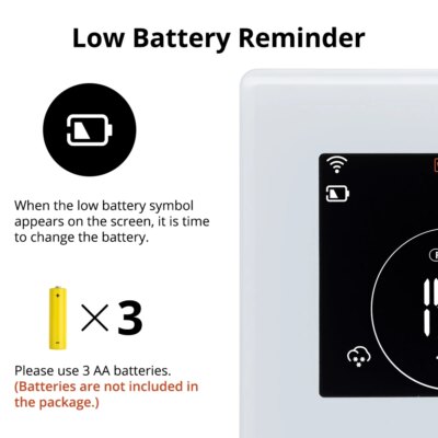 Beok Smart Home Tuya WIFI Thermostat Battery-powered Thermoregulator  for Gas Boiler Smart Life Work with Alexa Google Home - Image 4