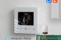 Beok Smart Home Tuya WIFI Thermostat Battery-powered Thermoregulator  for Gas Boiler Smart Life Work with Alexa Google Home