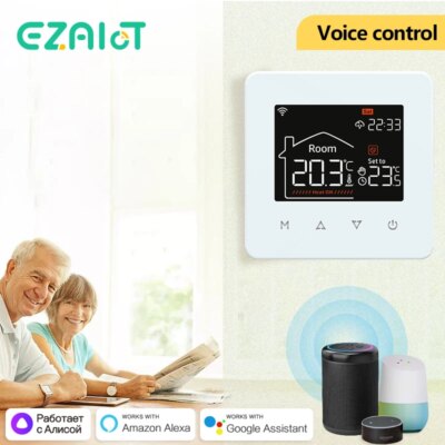 Tuya Smart Home Thermostat Water Electric Warm Floor Heating Gas Boiler WiFi Temperature Remote Controller with Google Alexa - Image 6