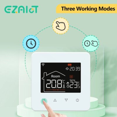 Tuya Smart Home Thermostat Water Electric Warm Floor Heating Gas Boiler WiFi Temperature Remote Controller with Google Alexa - Image 5