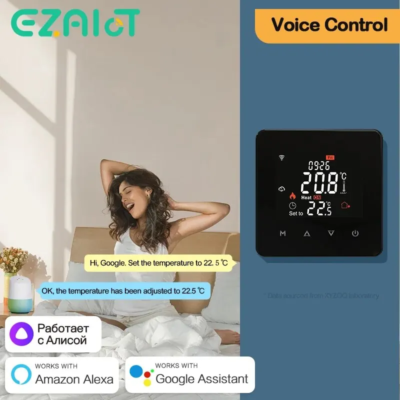 Tuya Smart Home Thermostat Water Electric Warm Floor Heating Gas Boiler WiFi Temperature Remote Controller with Google Alexa - Image 4
