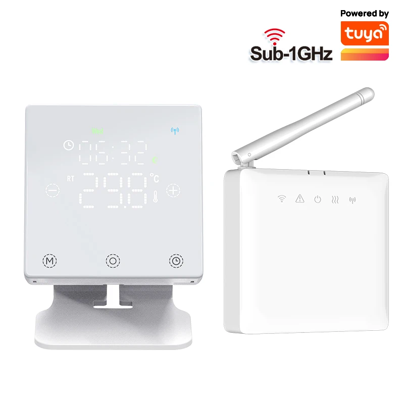Tuya Smart Wifi Heating Thermostat Battery Wireless For Gas Boiler Heater Thermostat Temperature Controller Alexa Google Home Tuya Smart Wifi Heating Thermostat Battery Wireless For Gas Boiler Heater Thermostat Temperature Controller Alexa Google Home