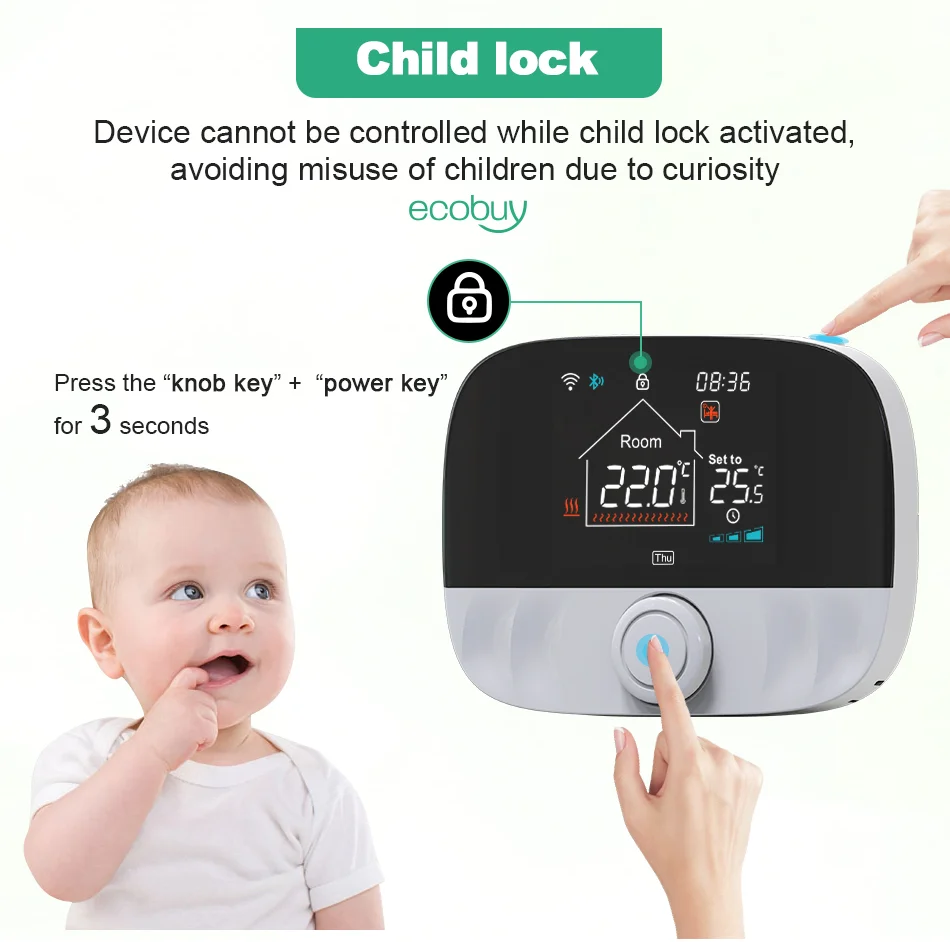 Tuya Smart Wifi Heating Thermostat Battery Wireless For Gas Boiler Heater Thermostat Temperature Controller Alexa Google Home Tuya Smart Wifi Heating Thermostat Battery Wireless For Gas Boiler Heater Thermostat Temperature Controller Alexa Google Home