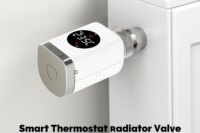 MOES Tuya Smart Wifi/ZigBee Thermostatic Radiator Valve TRV Programmable App Remote Temperature Controller with Alexa GoogleHome