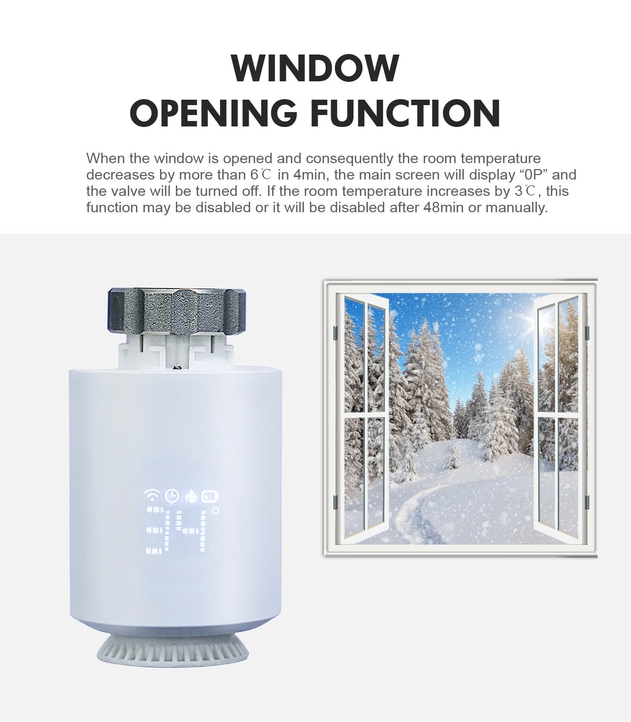 Tuya Smart ZigBee 3.0 TRV Radiator Actuator Valve Thermostatic Radiator Valve Temperature Controller Support Alexa Google Home Tuya Smart ZigBee 3.0 TRV Radiator Actuator Valve Thermostatic Radiator Valve Temperature Controller Support Alexa Google Home