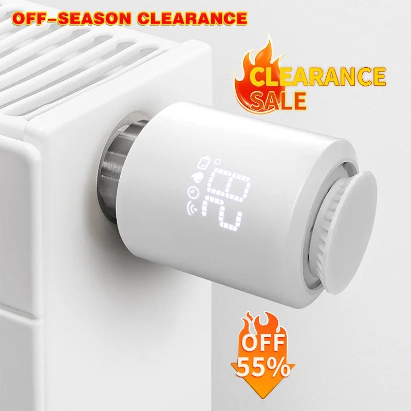 Tuya Smart ZigBee 3.0 TRV Radiator Actuator Valve Thermostatic Radiator Valve Temperature Controller Support Alexa Google Home Tuya Smart ZigBee 3.0 TRV Radiator Actuator Valve Thermostatic Radiator Valve Temperature Controller Support Alexa Google Home