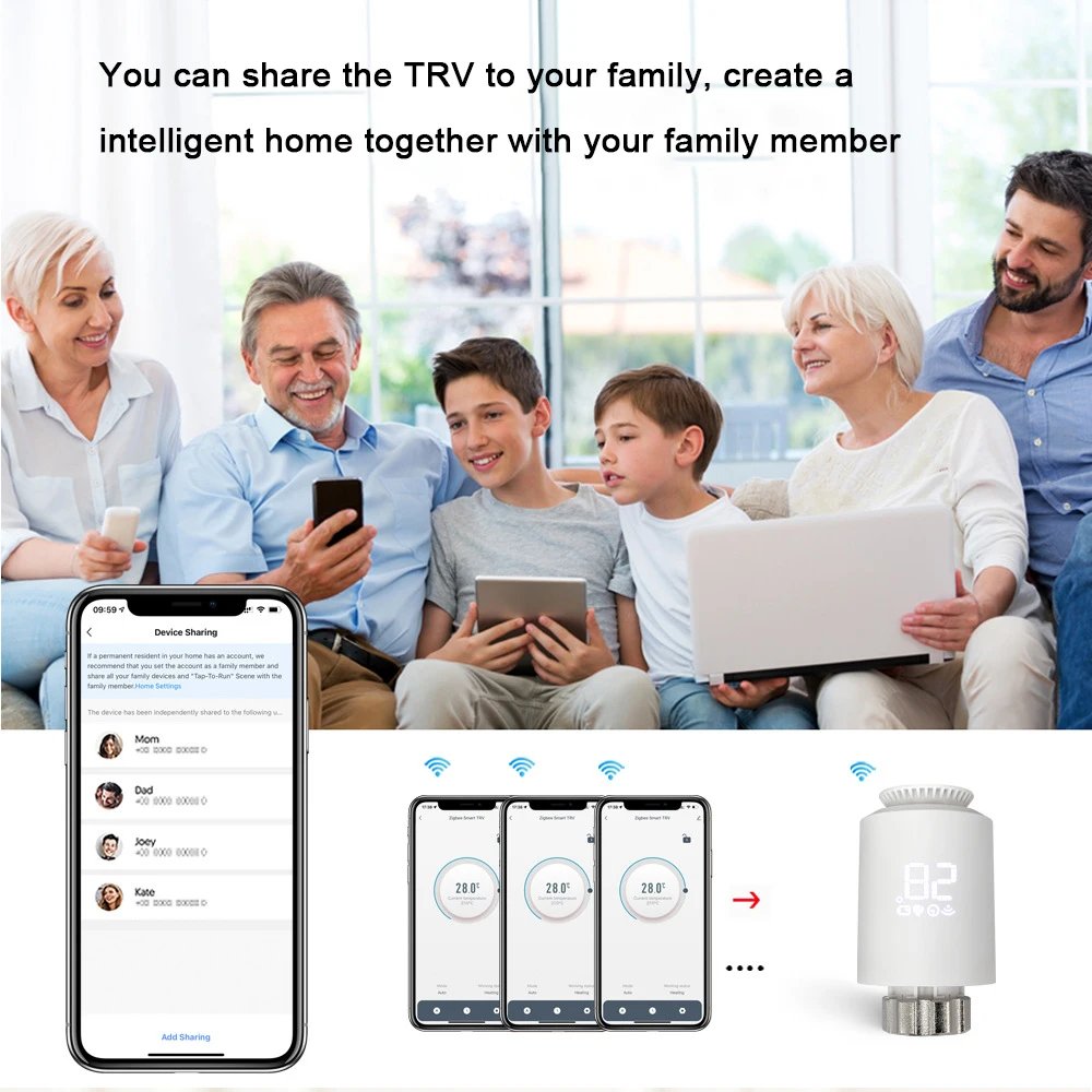 Tuya Smart ZigBee 3.0 TRV Radiator Actuator Valve Thermostatic Radiator Valve Temperature Controller Support Alexa Google Home Tuya Smart ZigBee 3.0 TRV Radiator Actuator Valve Thermostatic Radiator Valve Temperature Controller Support Alexa Google Home