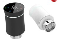 MOES ZigBee 3.0 TRV Thermostat Tuya Radiator Actuator Valve Smart Programmable Temperature Controller Alexa Google Voice Control