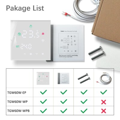 Beok Tuya Smart Home Thermoregulator WIFI Warm Floor Thermostat for Electric Heating Temperature Controller Gas Boiler Yandex - Image 5