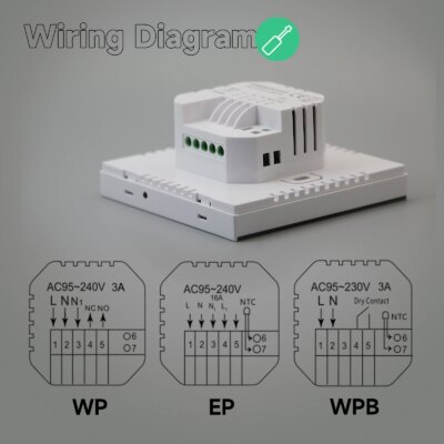 Beok Tuya Smart Home Thermoregulator WIFI Warm Floor Thermostat for Electric Heating Temperature Controller Gas Boiler Yandex - Image 6