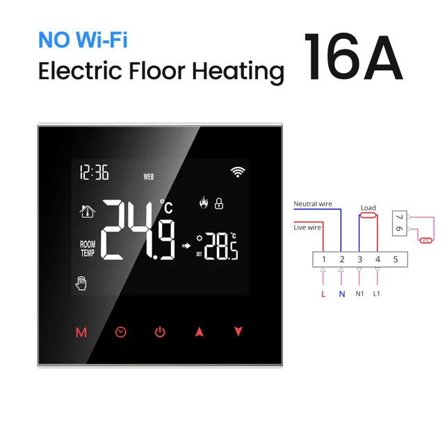 NO WiFi 16A Heating
