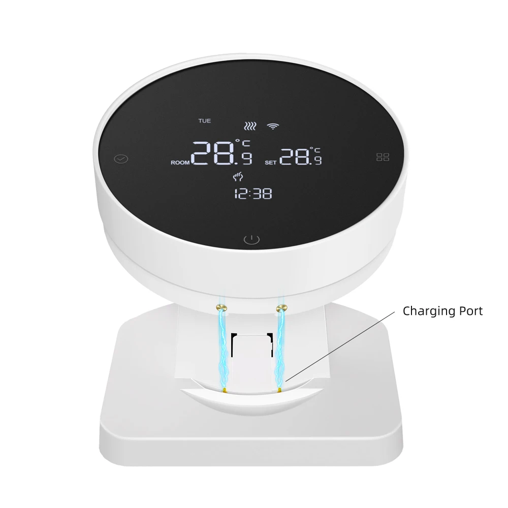 AVATTO Tuya WiFi Smart Thermostat，RF Wireless Receiver Temperature Controller ，For Water Gas Boiler Support Alexa Google Home