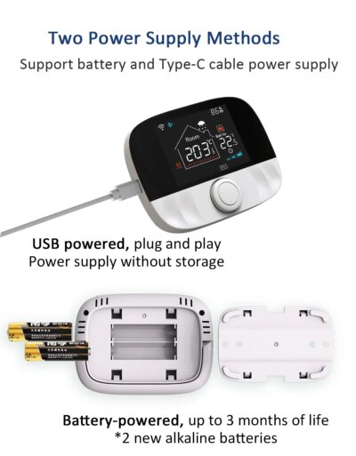 RF Wireless Thermostat Smart WiFi Floor Heating For Gas Boiler Battery Powered Tuya Temperature Controller Receiver Alice Google - Image 5