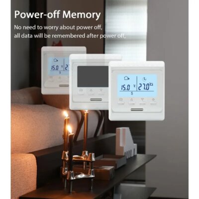 2024 New WiFi Programmable Thermostat Hot Floor 220V 16A Electric Home Floor Heating Temperature Controller APP Remote Control - Image 5
