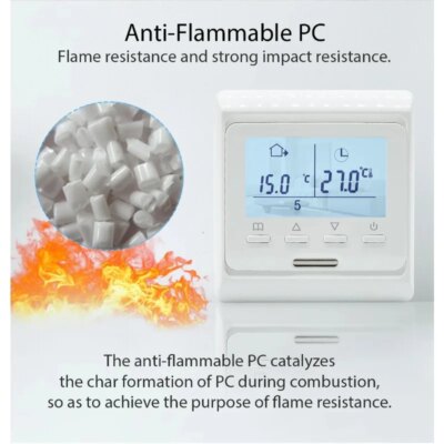 2024 New WiFi Programmable Thermostat Hot Floor 220V 16A Electric Home Floor Heating Temperature Controller APP Remote Control - Image 4