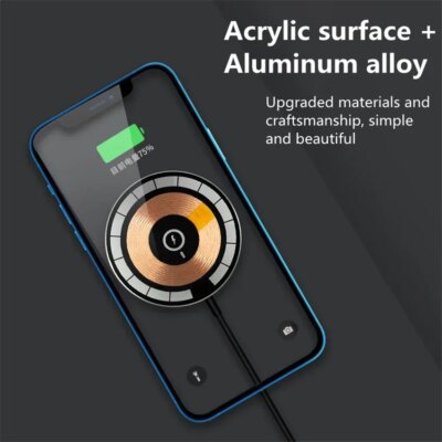 100W Magnetic Wireless Charger Pad Phone Chargers For iPhone 15 14 13  Pro Max Airpods Portable Macsafe PD Fast Charging Station - Image 3
