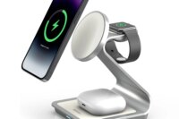 Bonola Magnetic 3 in 1 Wireless Charger for iPhone 15/13/14 Pro Max/12 30W Wireless Charging Station for Apple Watch/AirPods Pro
