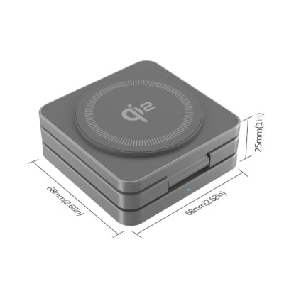 3 in 1 Foldable Magnetic 25W Qi2 Wireless Charger Fast Charging Sation for iPhone 16 15Pro/Max/Plus for Apple Watch 9/8/7/6/5 - Image 5