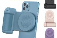 Magnetic Wireless Charger Stand Camera Handle Photo Bracket Bluetooth Mobile Phone Anti-shake Selfie Device Fast Charging Holder