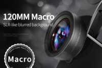 MARTVSEN 120MM Macro Lens, Professional 5K HD 10x Super Macro Universal Clip Camera Photo Lens for iPhone Samsung Andriod