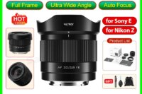 VILTROX 20mm F2.8 40mm F2.5 Camera Lens Full Frame Ultra Wide Angle Auto Focus VLOG Lens For Sony Nikon Camera