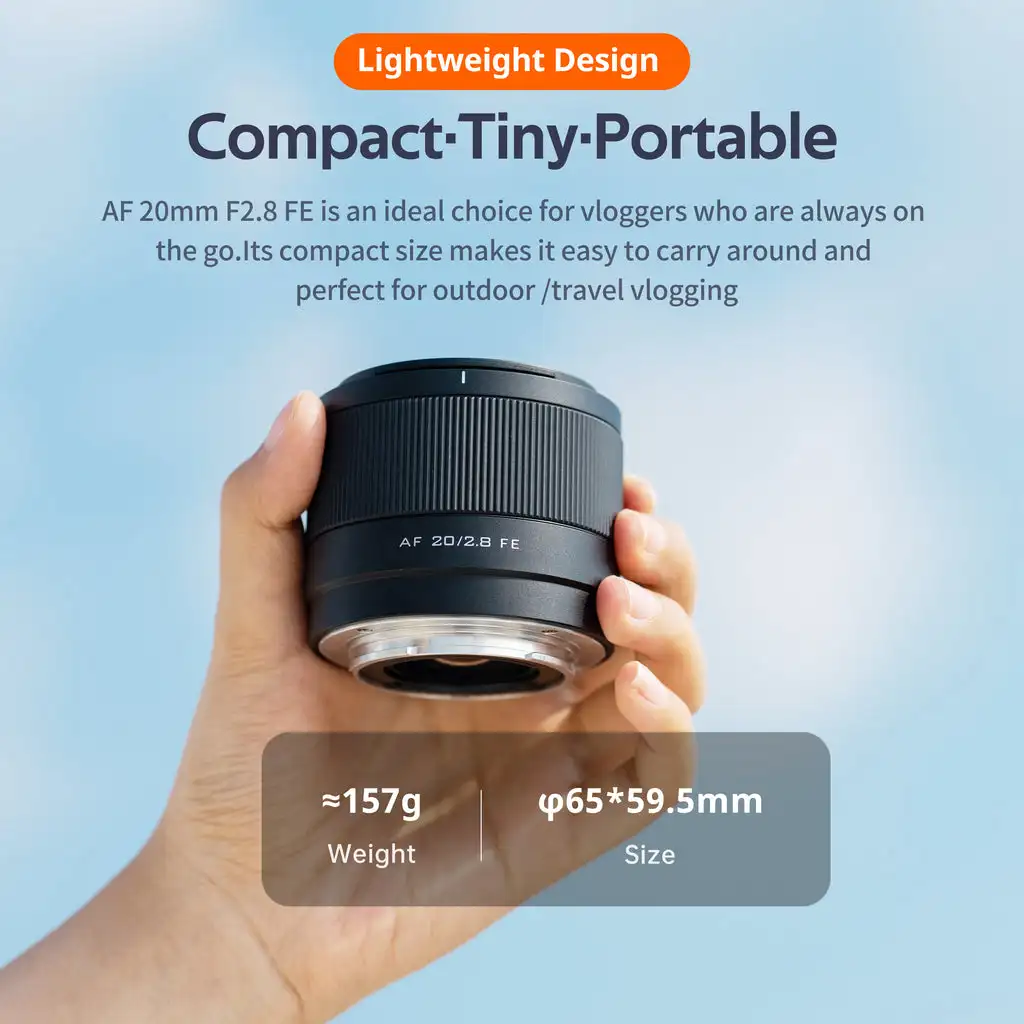 VILTROX 20mm F2.8 40mm F2.5 Camera Lens Full Frame Ultra Wide Angle Auto Focus VLOG Lens For Sony Nikon Camera VILTROX 20mm F2.8 40mm F2.5 Camera Lens Full Frame Ultra Wide Angle Auto Focus VLOG Lens For Sony Nikon Camera
