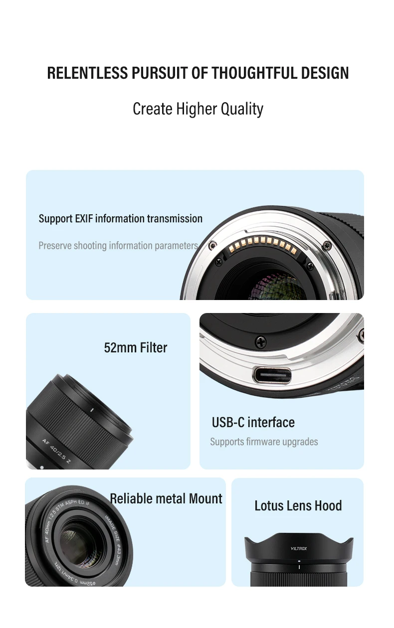 VILTROX 20mm F2.8 40mm F2.5 Camera Lens Full Frame Ultra Wide Angle Auto Focus VLOG Lens For Sony Nikon Camera VILTROX 20mm F2.8 40mm F2.5 Camera Lens Full Frame Ultra Wide Angle Auto Focus VLOG Lens For Sony Nikon Camera