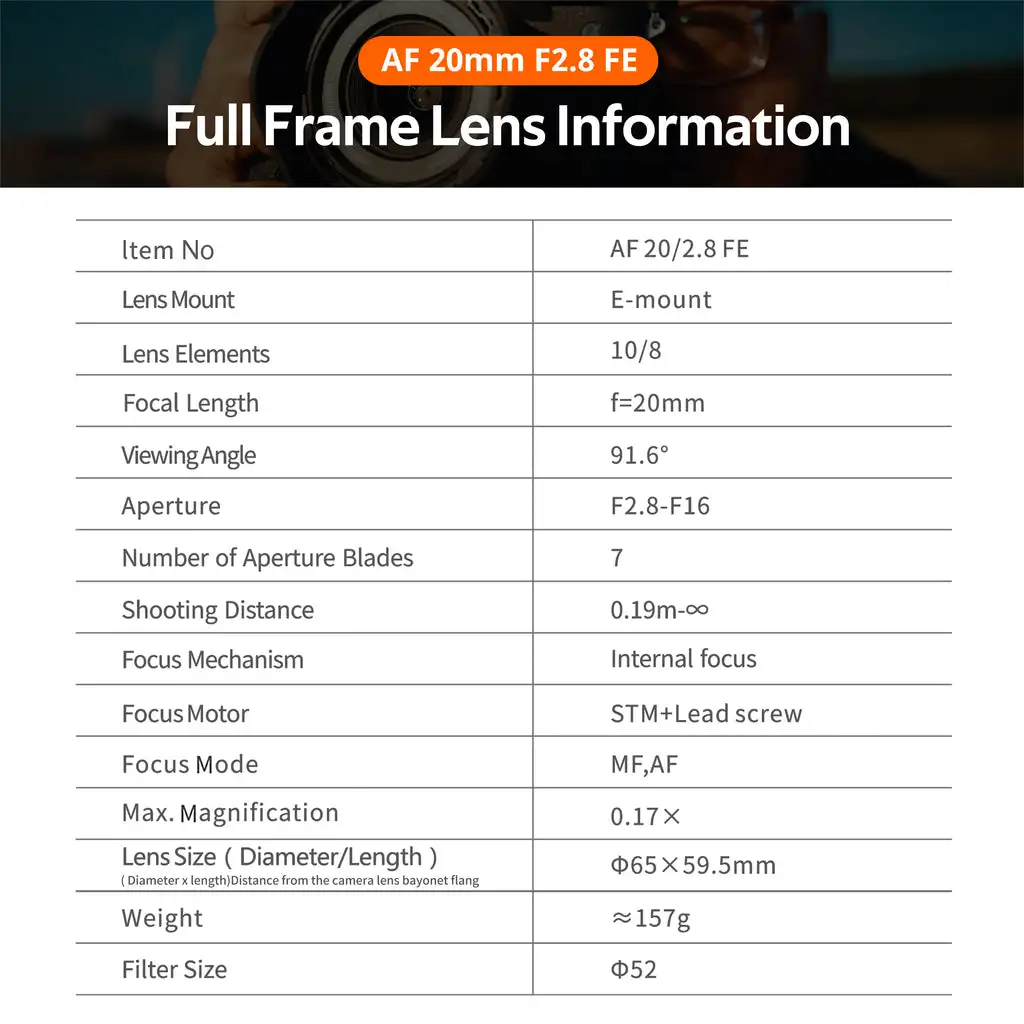 VILTROX 20mm F2.8 40mm F2.5 Camera Lens Full Frame Ultra Wide Angle Auto Focus VLOG Lens For Sony Nikon Camera VILTROX 20mm F2.8 40mm F2.5 Camera Lens Full Frame Ultra Wide Angle Auto Focus VLOG Lens For Sony Nikon Camera
