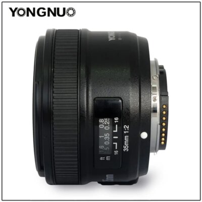 YONGNUO YN35MM F2N AF MF 35mm F2.0 Large Aperture Wide-angle Fixed Focus Lens for Nikon DSLR Camera - Image 4