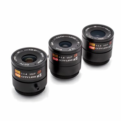 WGWK High Quality Industrial 4mm/6mm/8mm Fixed Focus Lens 1/2.5"  CS Mount IR Filter CCTV Lens for Surveillance Security Camera - Image 6