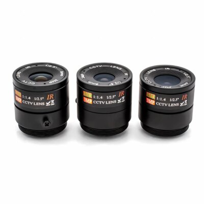 WGWK High Quality Industrial 4mm/6mm/8mm Fixed Focus Lens 1/2.5"  CS Mount IR Filter CCTV Lens for Surveillance Security Camera - Image 5