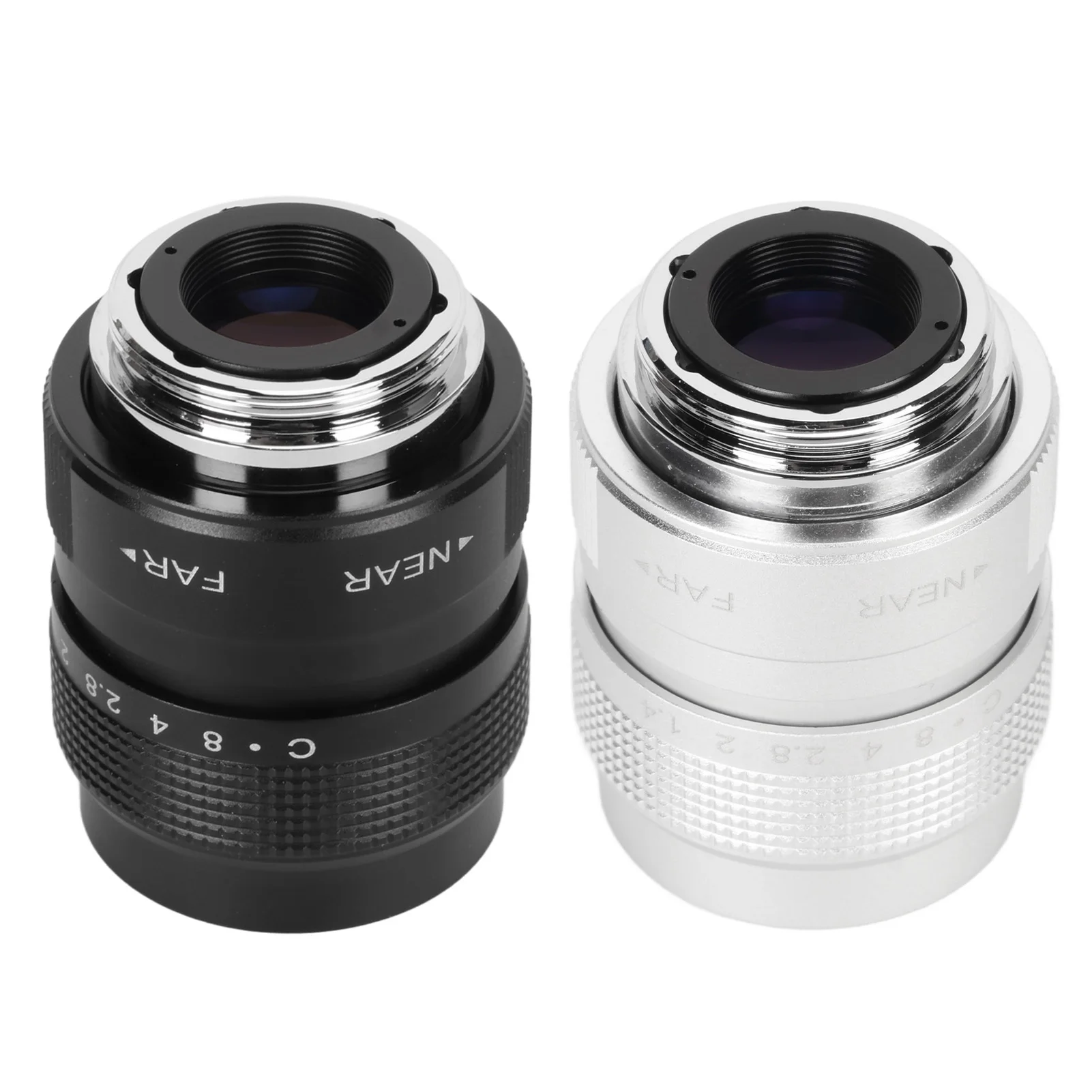 25mm F1.4 C Mount Film Lens Clear Efficient Light Conduction C Mount Camera Lens for Bar Shop Parking House Warehouse