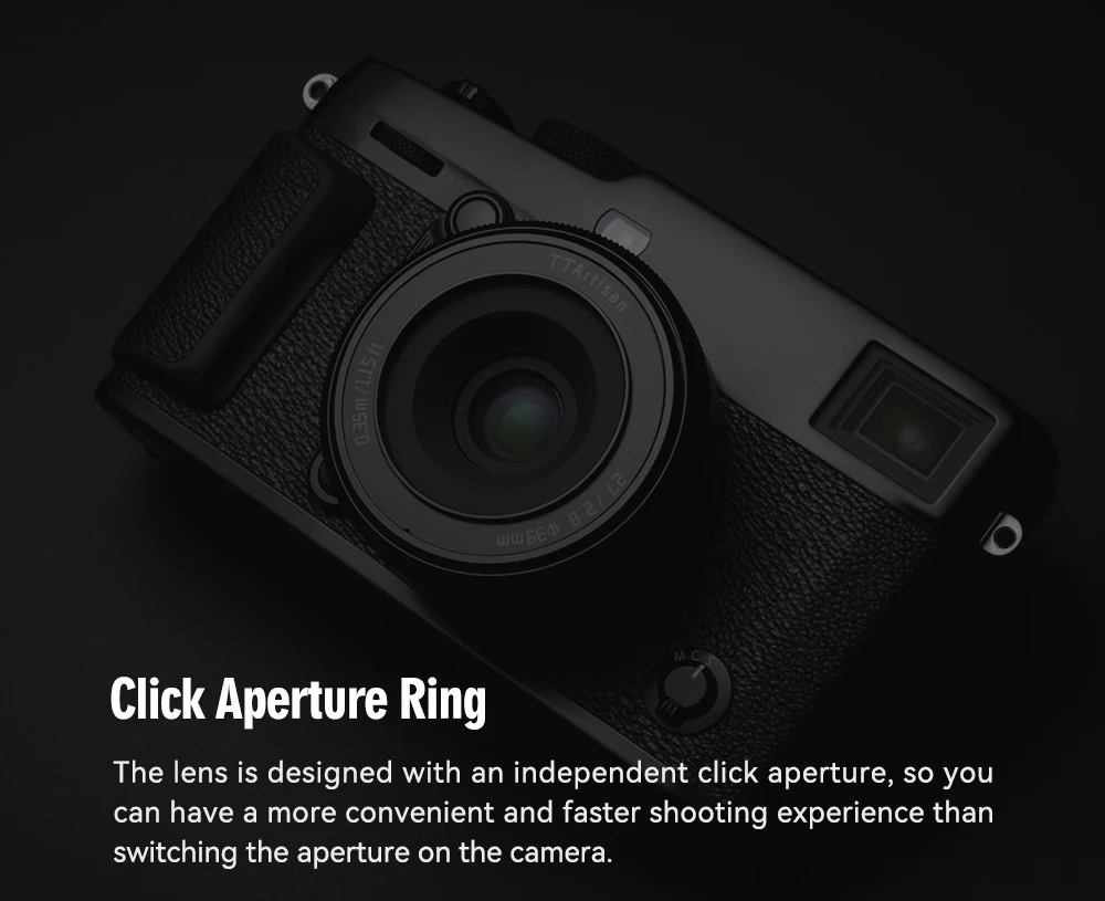 TTArtisan Auto Focus 27mm F2.8 Camera Lens Fuji X Fujifilm XF Sony E Nikon Z Mount STM APS-C Eye perception For XA7 XT100 TTArtisan Auto Focus 27mm F2.8 Camera Lens Fuji X Fujifilm XF Sony E Nikon Z Mount STM APS-C Eye perception For XA7 XT100