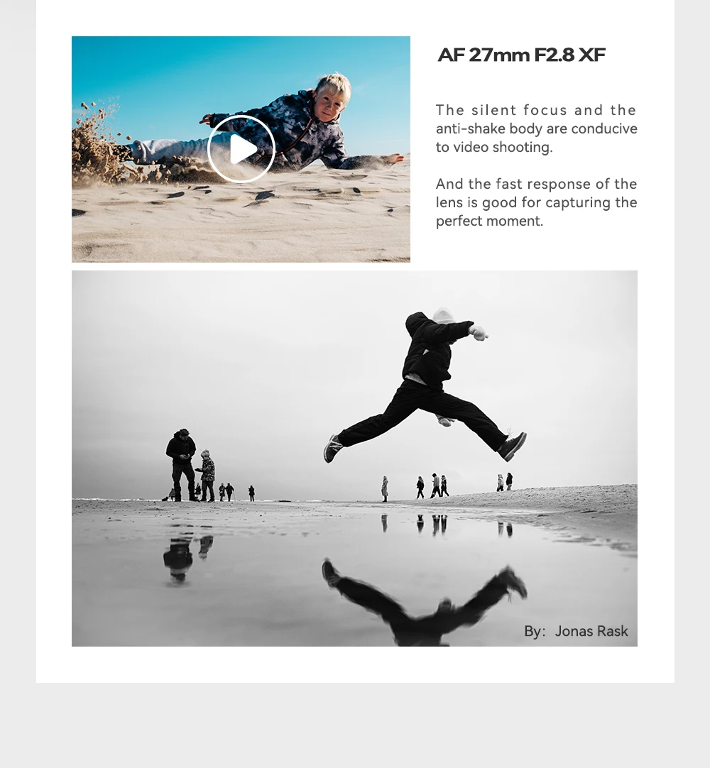 TTArtisan Auto Focus 27mm F2.8 Camera Lens Fuji X Fujifilm XF Sony E Nikon Z Mount STM APS-C Eye perception For XA7 XT100 TTArtisan Auto Focus 27mm F2.8 Camera Lens Fuji X Fujifilm XF Sony E Nikon Z Mount STM APS-C Eye perception For XA7 XT100