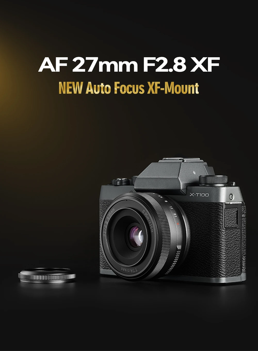 TTArtisan Auto Focus 27mm F2.8 Camera Lens Fuji X Fujifilm XF Sony E Nikon Z Mount STM APS-C Eye perception For XA7 XT100 TTArtisan Auto Focus 27mm F2.8 Camera Lens Fuji X Fujifilm XF Sony E Nikon Z Mount STM APS-C Eye perception For XA7 XT100