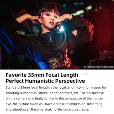 7artisans 35mm F1.4 III Full Frame Large Aperture Camera Lens for Portrait Photography with Sony E A7RIII Nikon Z50 Canon R L - Image 4