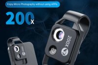 200X Zoom Phone Mini Pocket Microscope with CPL Lens LED Light Mobile Phone External Lens Portable Phone Microscope Camera