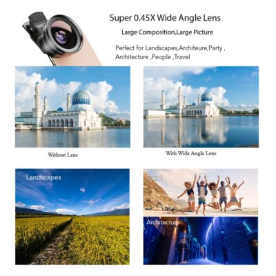 APEXEL 7 IN 1 camera Phone Lens Kit 37mm Graduate Red Blue Yellow Filters+CPL ND/Star Filters for iPhone Samsung all Smartphones - Image 4