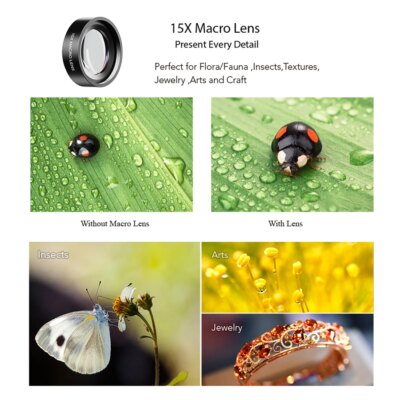 APEXEL 7 IN 1 camera Phone Lens Kit 37mm Graduate Red Blue Yellow Filters+CPL ND/Star Filters for iPhone Samsung all Smartphones - Image 5