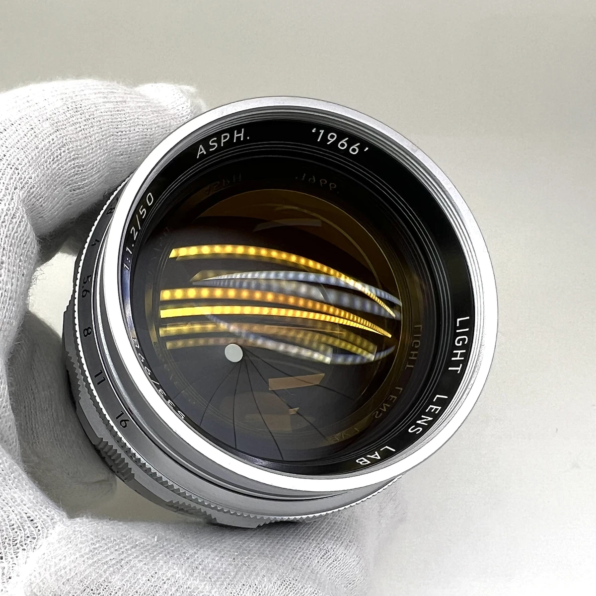Light Lens Lab 50F1.2 NOCTILUX-M 50mm F1.2 ASPH 1966 Copper Sliver Edition For Leica M10 M11 M M3 M6 M2 M6 M8 M4 Lens m lens