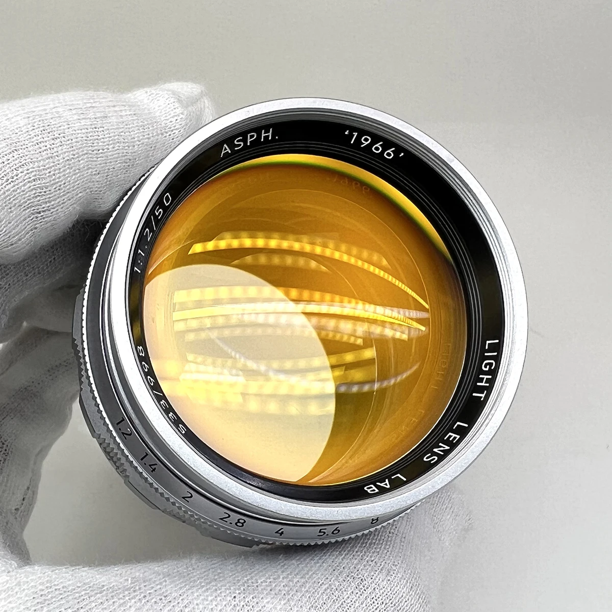 Light Lens Lab 50F1.2 NOCTILUX-M 50mm F1.2 ASPH 1966 Copper Sliver Edition For Leica M10 M11 M M3 M6 M2 M6 M8 M4 Lens m lens