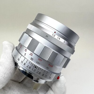 Light Lens Lab 50F1.2 NOCTILUX-M 50mm F1.2 ASPH 1966 Copper Sliver Edition For Leica M10 M11 M M3 M6 M2 M6 M8 M4 Lens m lens - Image 2