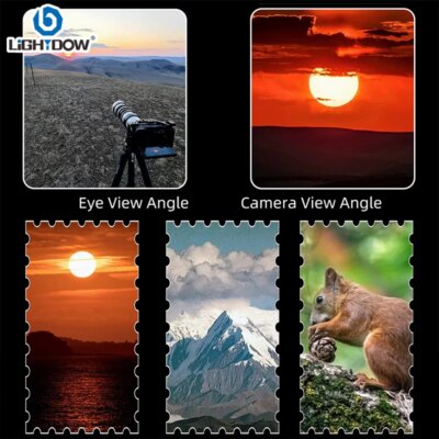 Lightdow 420-800mm f/8.3-16 Manual Telephoto Zoom Lens for Canon RF Canon EF  Nikon F Nikon Z Sony A Sony E Mount Camera - Image 5