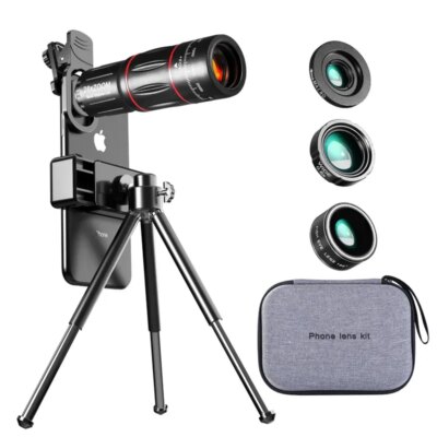 Telephoto Lens 28X HD Camera Phone Lens Telescope Zoom Macro Lens for Iphone Samsung Smartphone Fish Eye Lente Para Celular - Image 2