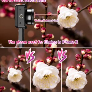 APEXEL New Upgrated 4k HD 100mm macro lens With CPL filter Universal Clamp Micro Lenses for iPhone Samsung and all smartphones - Image 5