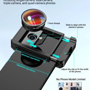APEXEL New Upgrated 4k HD 100mm macro lens With CPL filter Universal Clamp Micro Lenses for iPhone Samsung and all smartphones - Image 3