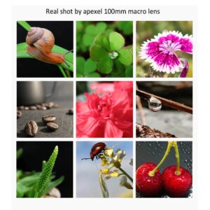 APEXEL New Upgrated 4k HD 100mm macro lens With CPL filter Universal Clamp Micro Lenses for iPhone Samsung and all smartphones - Image 4