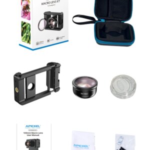 APEXEL New Upgrated 4k HD 100mm macro lens With CPL filter Universal Clamp Micro Lenses for iPhone Samsung and all smartphones - Image 6